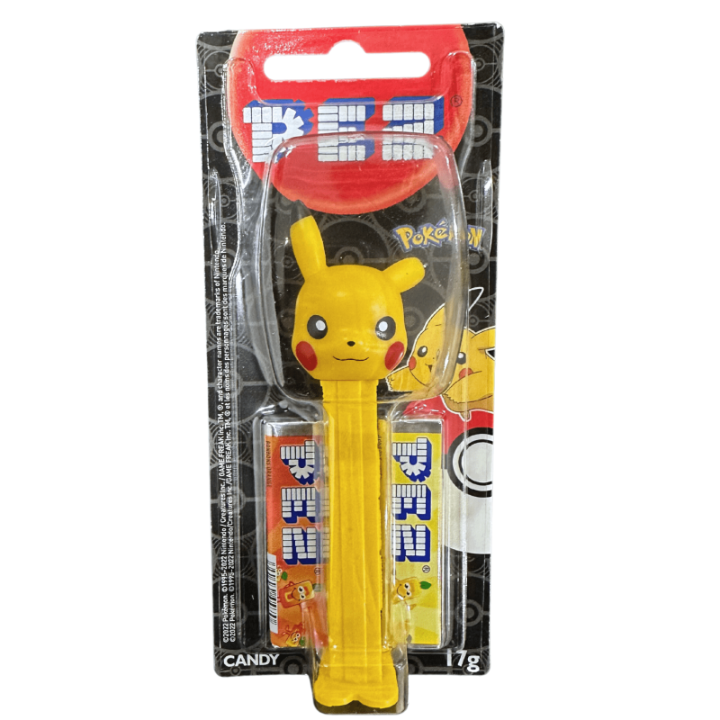 Pokemon Pikachu PEZ Kids Candy Dispenser