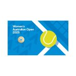 Australian Open Womens Postal Numismatic Cover $2 Gold Coin 2025