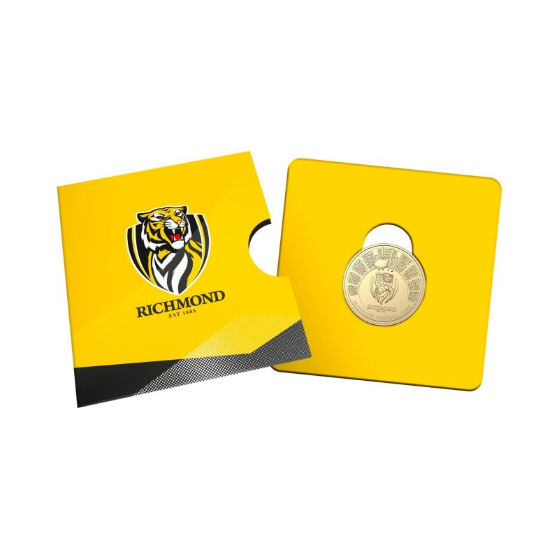 AFL Richmond $1 One Dollar Gold Coin 2024 Rare Collectors Limited Edition
