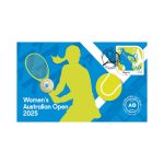 Australian Open Womens Postal Numismatic Cover $2 Gold Coin 2025