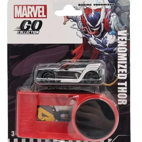 Marvel Go Thor Venomized Car Launcher Set Vehicle Playset
