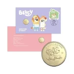 Bluey PNC $1 One Dollar Gold Coin 2024 Uncle Rad & Frisky