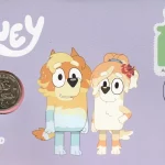 Bluey PNC $1 One Dollar Gold Coin 2024 Uncle Rad & Frisky