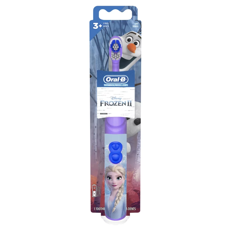 Oral B Disney Frozen Kids Battery Powered Electric Toothbrush
