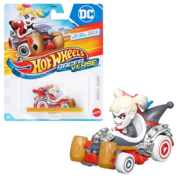 Hot Wheels Racer Verse DC Harley Quinn Toy Car Vehicle Figure