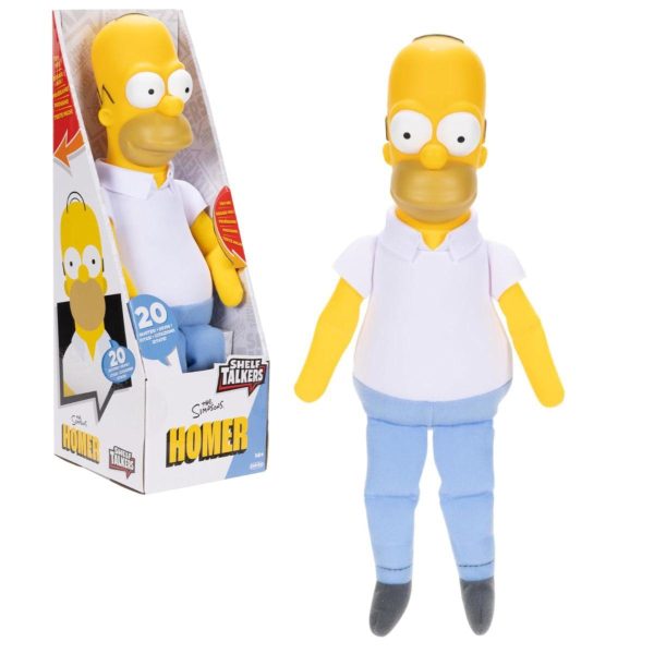 The Simpsons Homer Talking Plush Shelf Talker 30cm