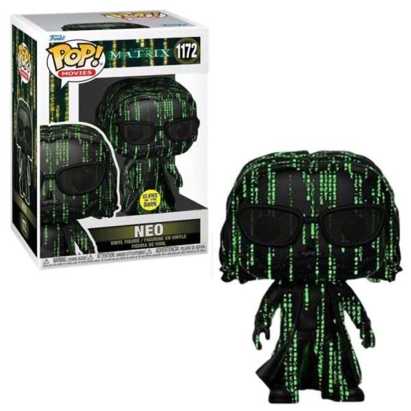 Matrix Resurrections Neo Glow in the Dark Special Edition Pop! Vinyl