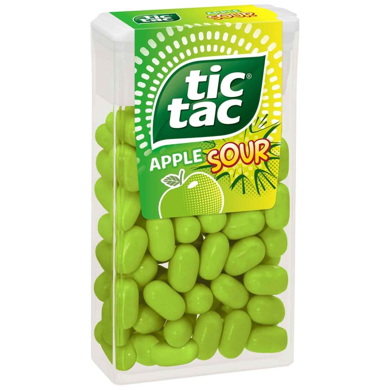 Tic Tac Sour Apple 18g Pack X 6 Packs