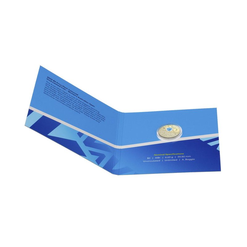 Australian Open Womens Privy Mark $2 Gold Coin 2025