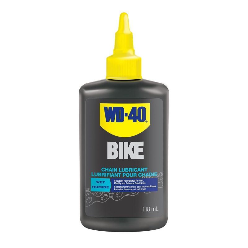 WD-40 Wet Bike Chain Lubricant 118ml
