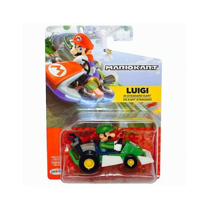 Nintendo Super Mario Luigi Kart Racer Diecast Car