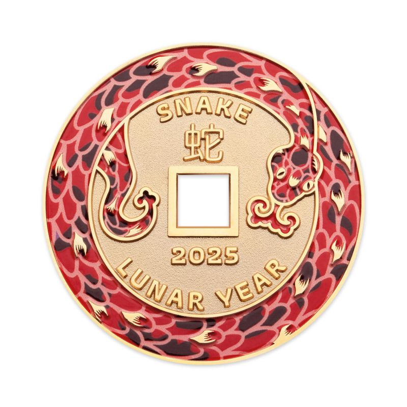 Year Of The Snake Lunar New Year 2025 Medallion Cover Limited Edition