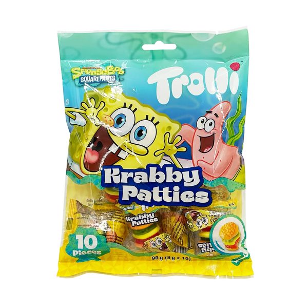 Trolli Spongebob Squarepants Krabby Patties Pack 10 Pack