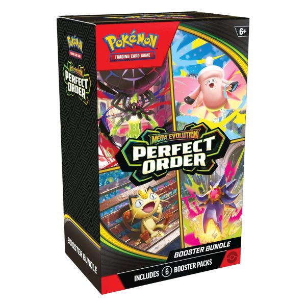 Pokemon TCG Mega Evolution Perfect Order Booster Bundle