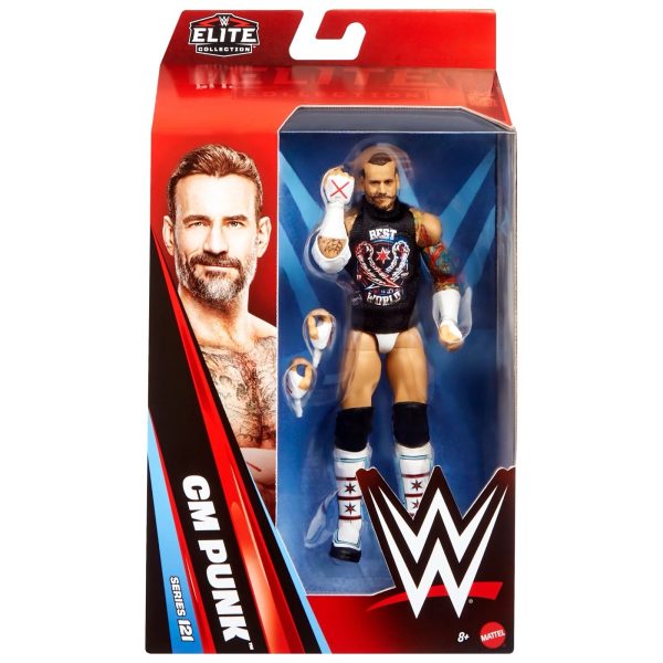 WWE CM Punk Mattel Main Event Wrestling Action Figure #121