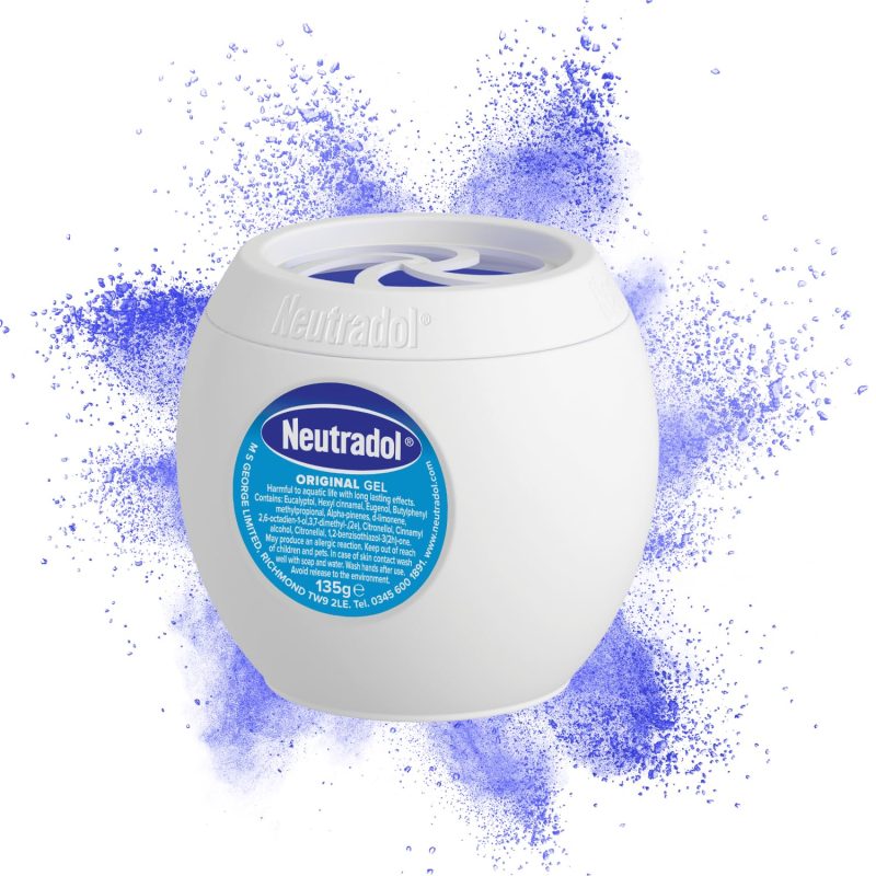 Neutradol Original Gel Power Orb Odour Deodoriser Air Freshener 140g