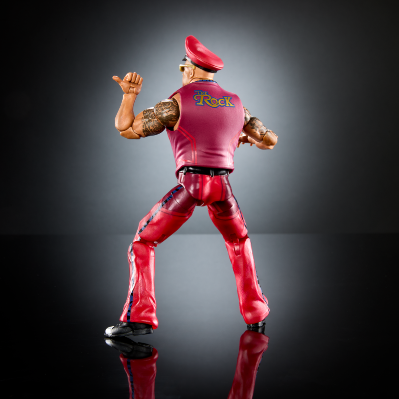 WWE Street Fighter The Rock Final Boss Limited Edition Figure