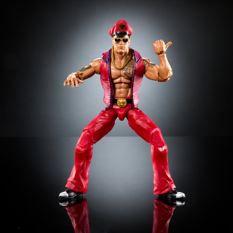 WWE Street Fighter The Rock Final Boss Limited Edition Figure