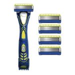 Schick Hydro 5 Mens Electric Waterproof Groomer Shaver 4-In-1 Value Pack