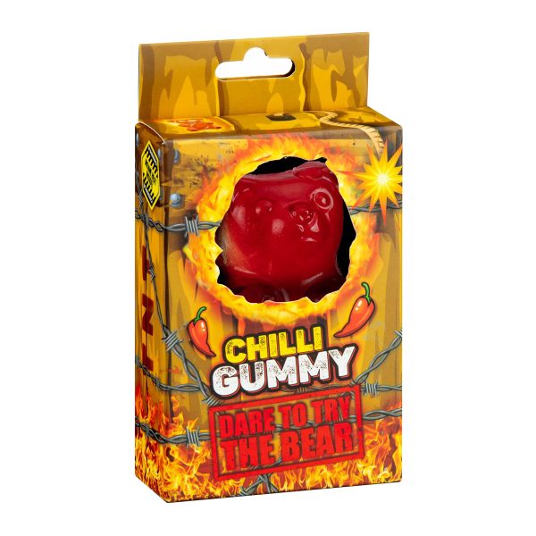 Giant Hot Chilli Gummy Bear 90g