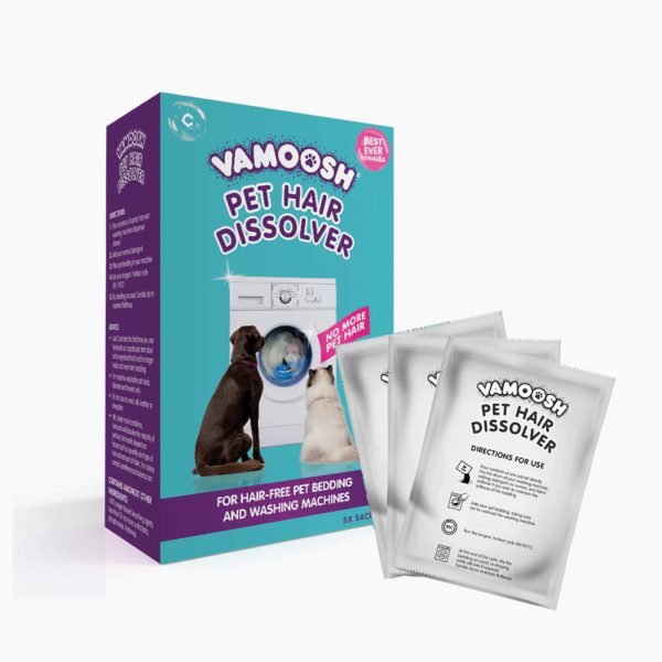 Vamoosh Pet Hair Dissolver Fur Remover 3 Pack