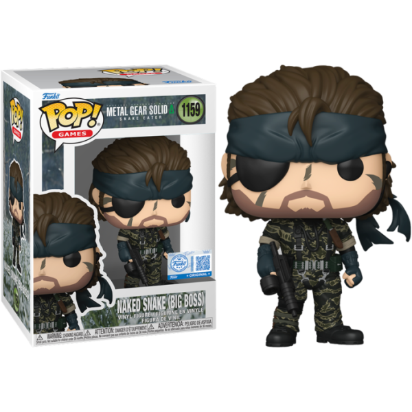 Metal Gear Solid Naked Snake Big Boss Pop! Vinyl #1159