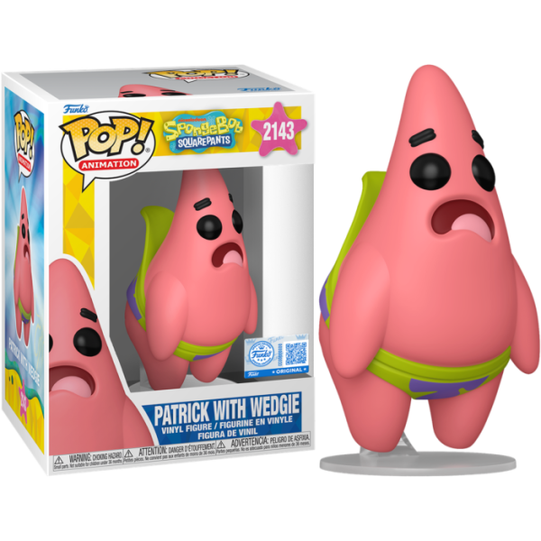 Spongebob Squarepants Patrick With Wedgie Pop! Vinyl #2143