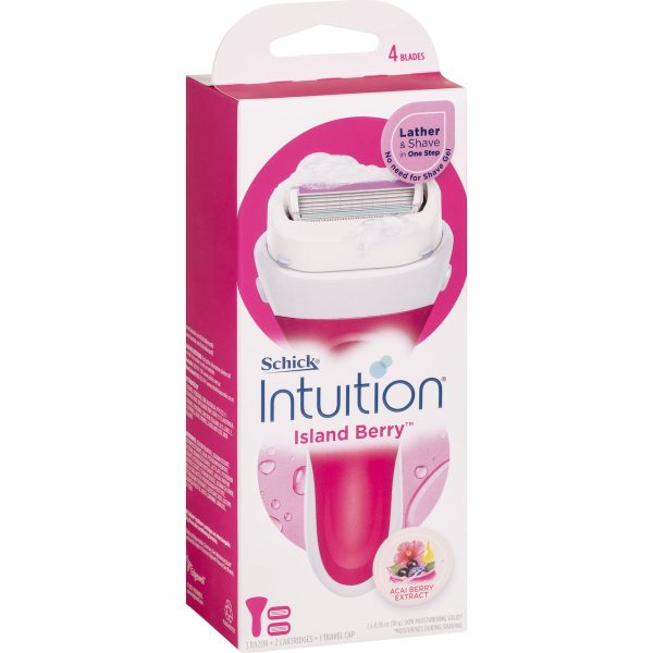 Schick Intuition Island Berry Womens Razer Shaver