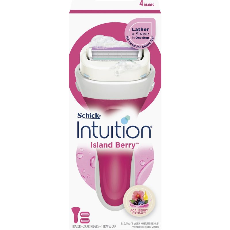 Schick Intuition Island Berry Womens Razer Shaver