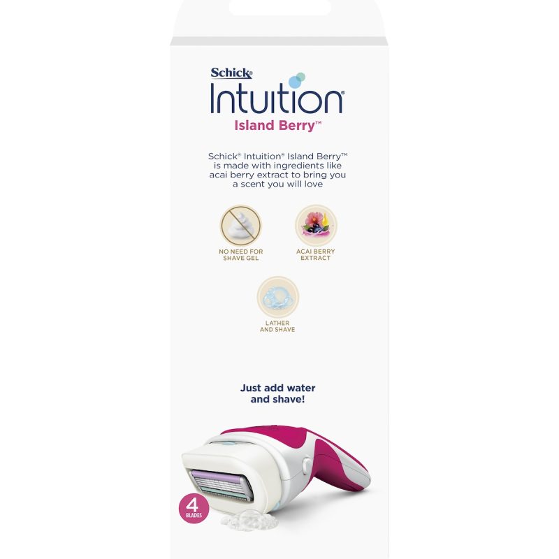 Schick Intuition Island Berry Womens Razer Shaver