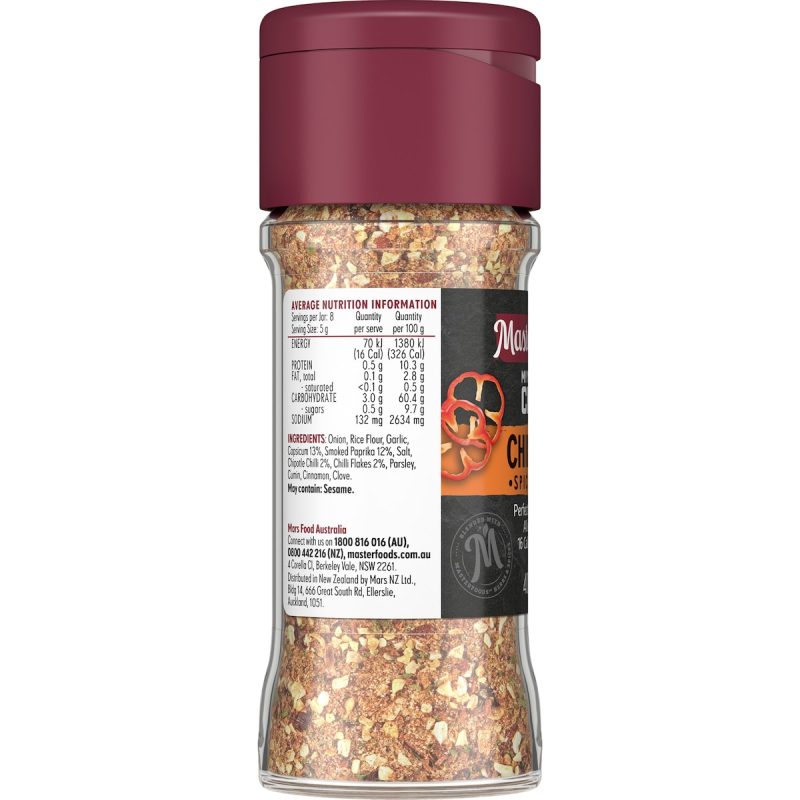 Masterfoods My Muscle Chef Chipotle Spice Blend Seasoning 40g