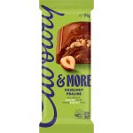 Cadbury More Hazelnut Praline Chocolate Block 195g