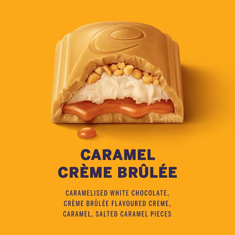 Cadbury More Creme Brulee Caramel Chocolate Block 195g