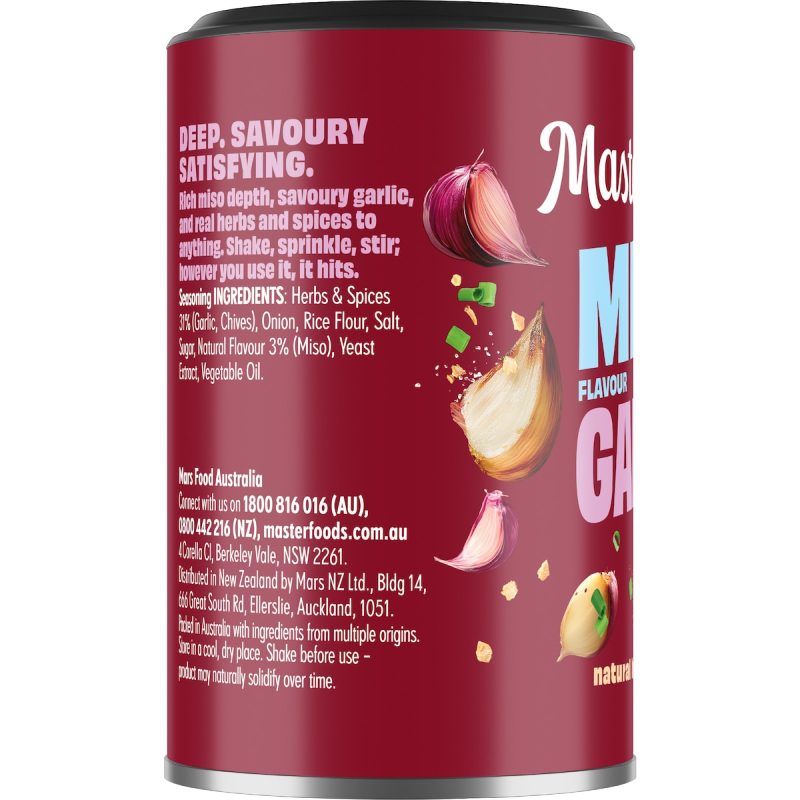 Masterfoods Miso Garlic Herbs Spices Seasoning 55g