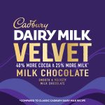 Cadbury Dairy Milk Velvet Chocolate Block 150g