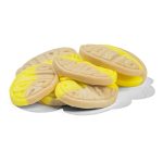 Bubs Banana Toffee Sweet Ovals Candy Bag 156g