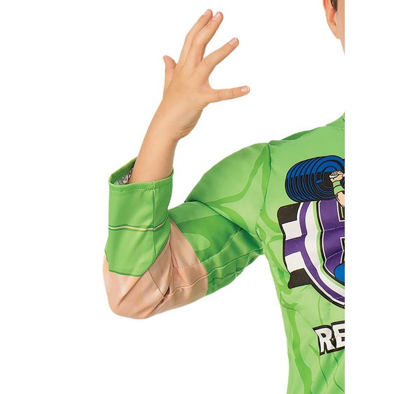 WWE John Cena Kids Muscle Shirt and Hat Costume Set Size 6 - 8 Years