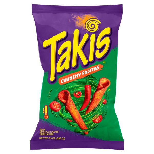 Takis Crunchy Fajita Tortilla Chips 280g