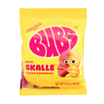 Bubs Sour Lemon Raspberry Skalle Candy Bag 156g