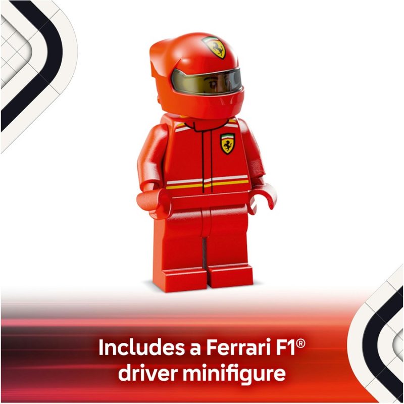 LEGO Speed Champions Ferrari SF-24 F1 Race Car Driver Set 77242