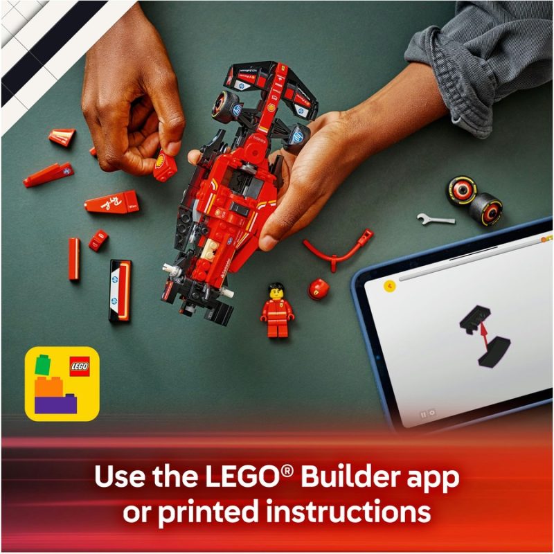 LEGO Speed Champions Ferrari SF-24 F1 Race Car Driver Set 77242