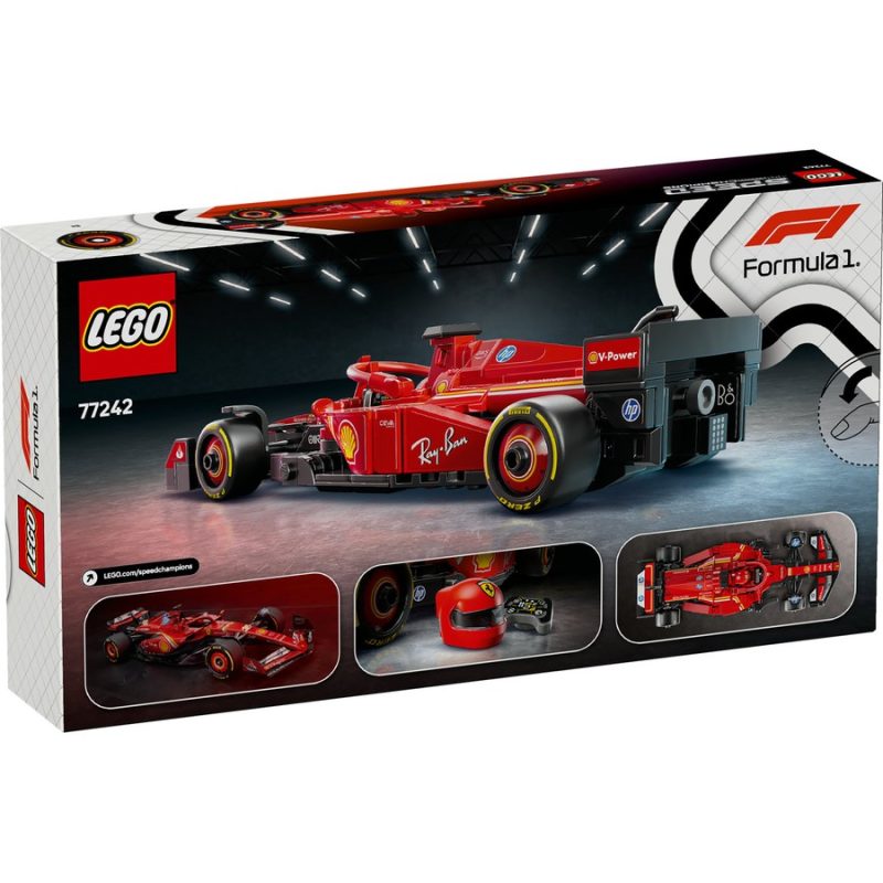 LEGO Speed Champions Ferrari SF-24 F1 Race Car Driver Set 77242
