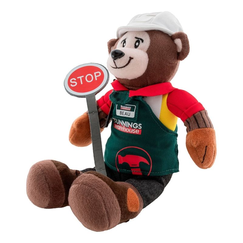 Bunnings Warehouse Beau Bear Plush Toy