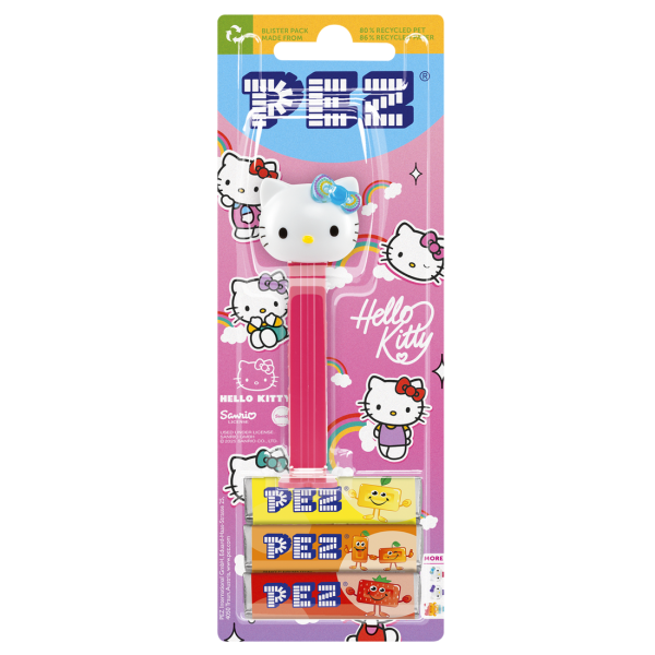 Hello Kitty Blue Bow PEZ Kids Candy Dispenser