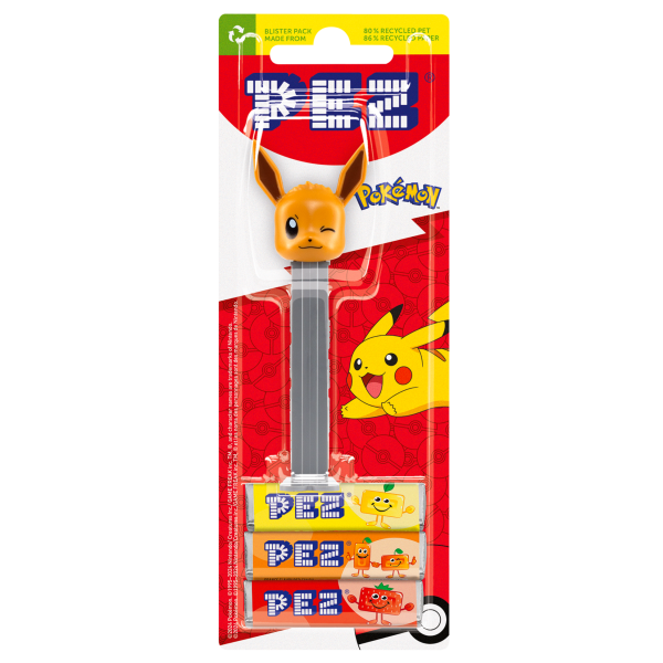 Pokemon Eevee PEZ Kids Candy Dispenser