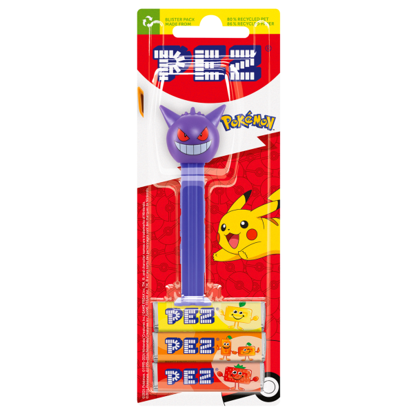 Pokemon Gengar PEZ Kids Candy Dispenser