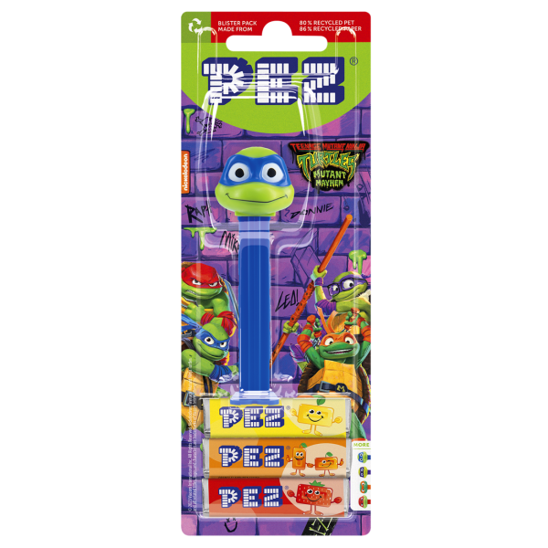 TMNT Leonardo PEZ Kids Candy Dispenser