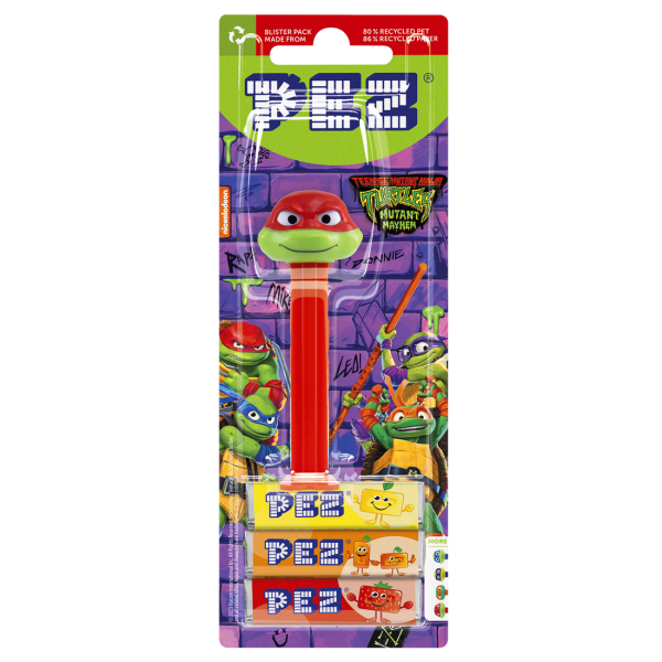 TMNT Raphael PEZ Kids Candy Dispenser