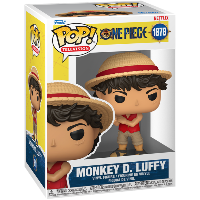 One Piece Monkey D Luffy Netflix Pop! Vinyl #1878