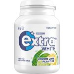 Wrigleys Extra White Chewing Gum Lemon Lime Bottle 64g